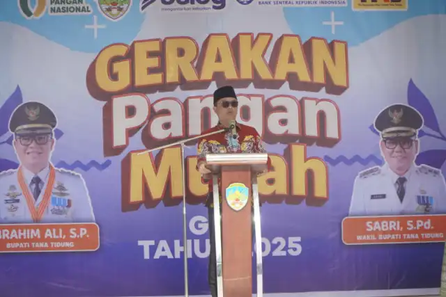 Wakil Bupati Palu Luncurkan Gerakan Pangan Murah, Masyarakat Menabung Perkuat Ekonomi Daerah
